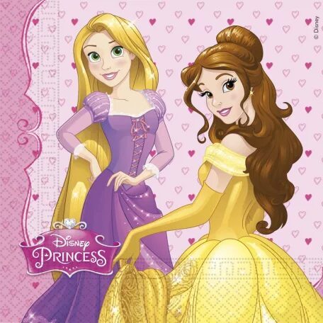 Disney Princess salvetes 20 gabali
