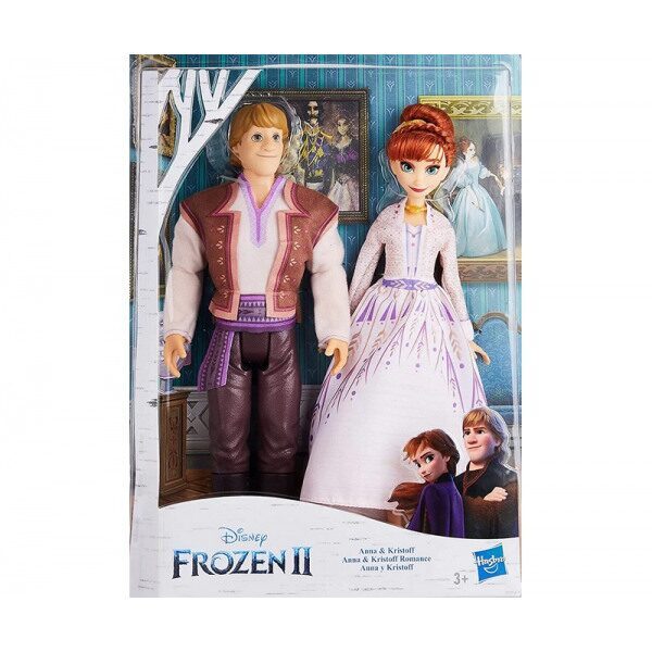 Disney Frozen II lelļu komplekts Anna & Kristoff 25x32cm