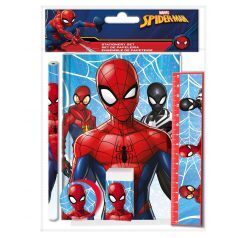 Spiderman rakstāmpiederumu komplekts 5 gabali