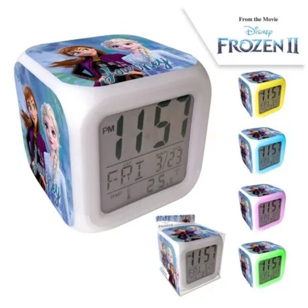 Disney Frozen galda pulkstenis