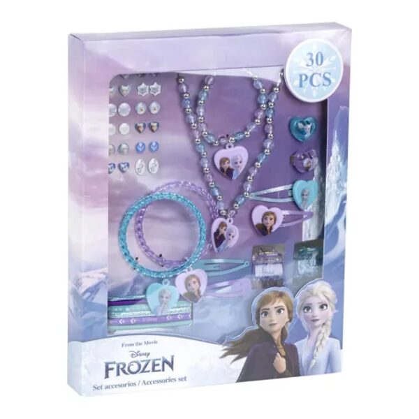 Disney Frozen matusprādžu un gumiju komplekts