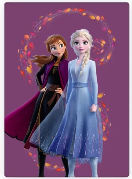 Disney Frozen flīsa pleds 100x140