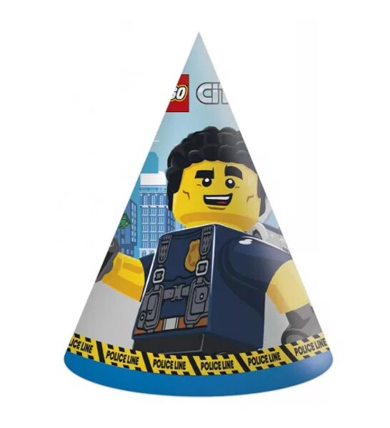 Lego ballītes cepures (6 gabali)