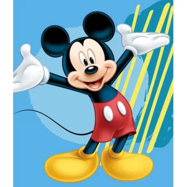 Disney Mickey flīsa pleds 120x140