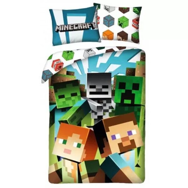 Minecraft gultas veļas komplekts