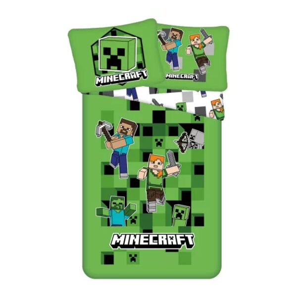 Minecraft gultas veļas komplekts