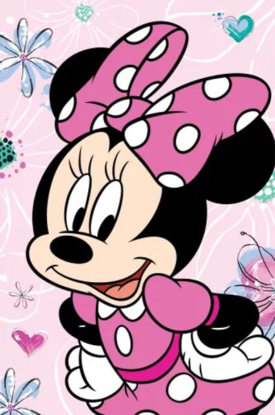 Disney Minnie flīsa pleds 100x150
