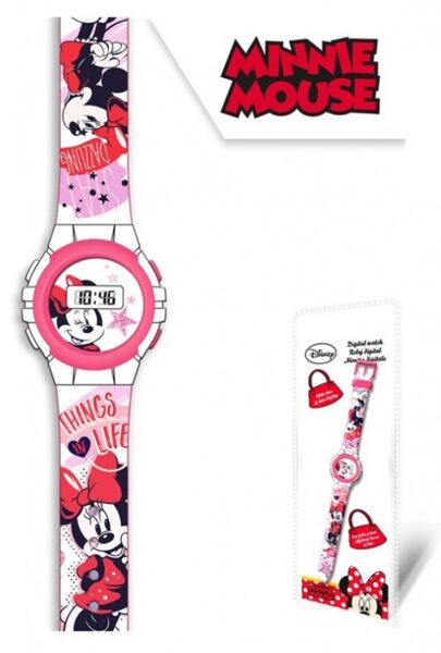 Disney Minnie digitālais rokas pulkstenis