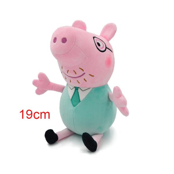 Peppa Pig mīkstā rotaļlieta Daddy Pig