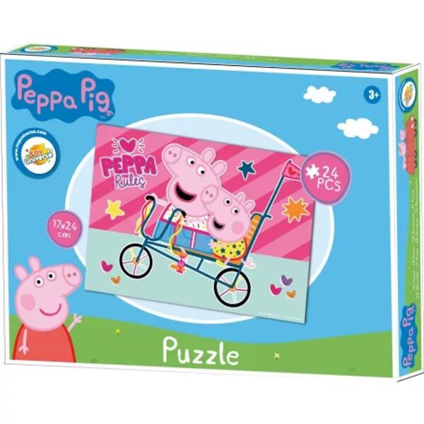 Peppa Pig puzle (24 gabali)