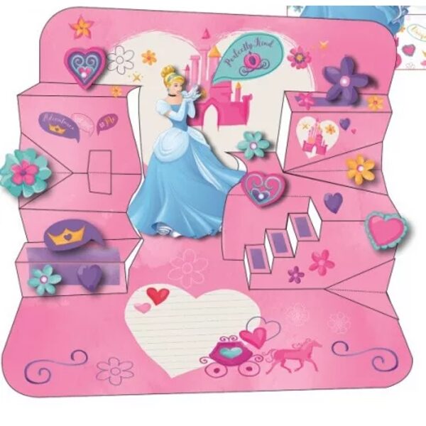 Disney Princess apsveikuma kartiņa 